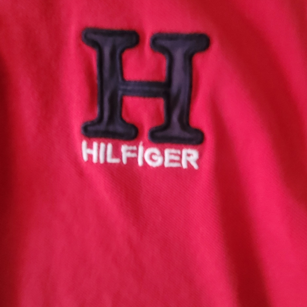 #0012-Tommyhilfiger boy 12-14 polo shirt